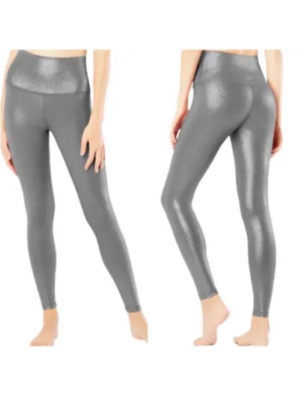 Beyond yoga gray and shimmering leggings!!